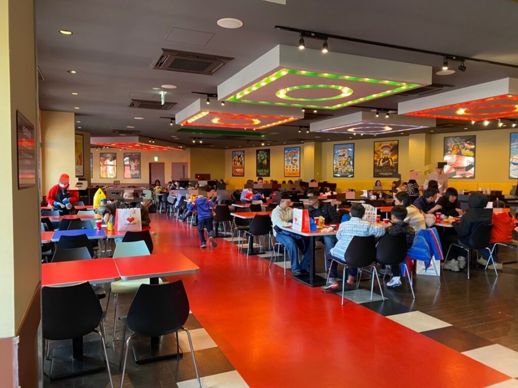 ブリックハウスバーガーの店内